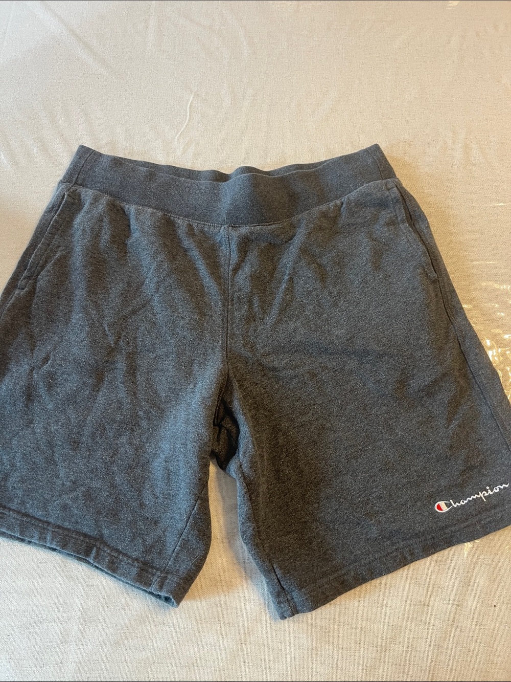 Champion Dark Gray Comfort Fleece Shorts
